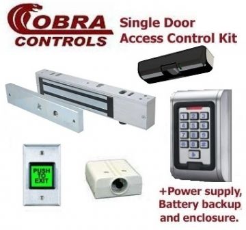 Complete Single Door Magnetic Lock kit